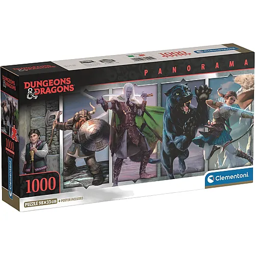Panorama Dungeons & Dragons 1000Teile