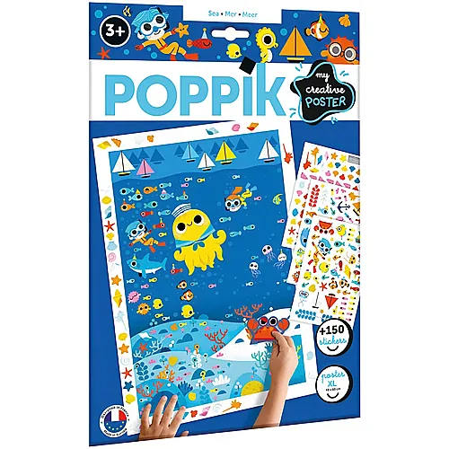 Poppik Sticker Kreativ Poster Meer
