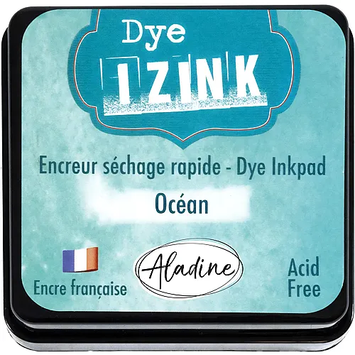 Aladine Izink Stempelkissen Dye T�rkis Ozean