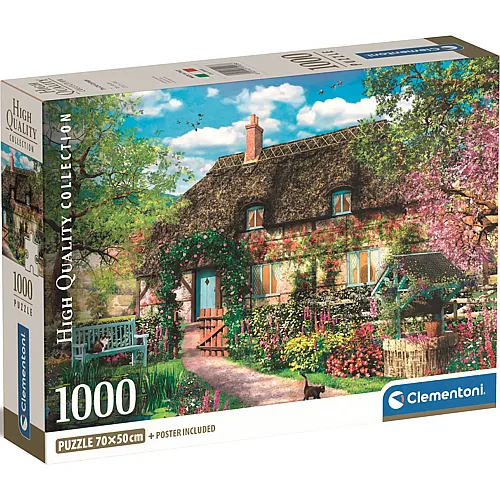 Clementoni Puzzle Die alte H�tte - 1000 Teile