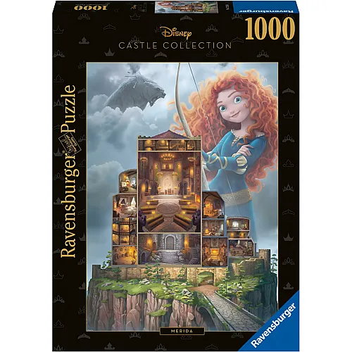 Ravensburger Puzzle Disney Princess Castle Collection Merida (1000Teile)