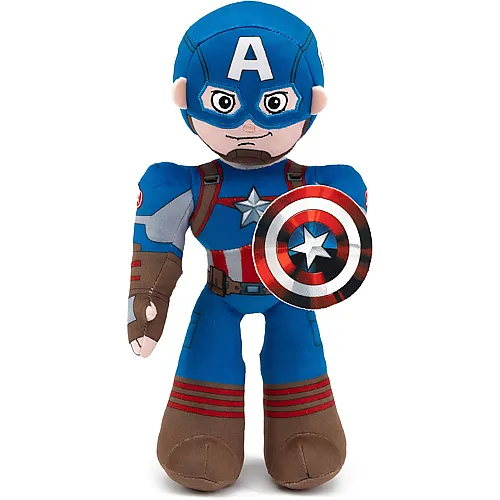 Simba Pl�sch Avengers Captain America positionierbar - 25 cm