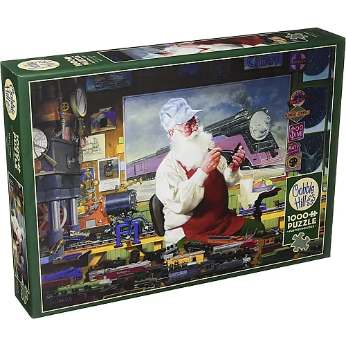Cobble Hill Puzzle Santa's Hobby - 1000 Teile