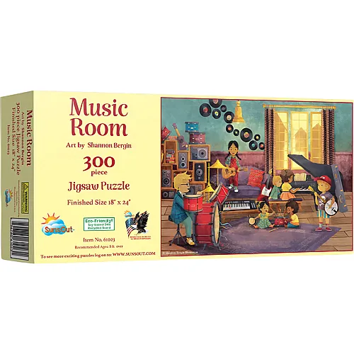 SunsOut Puzzle Musikzimmer - 300 Teile