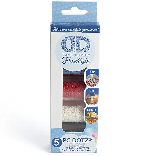 Diamond Dotz Diamond Painting 5 Grundfarben