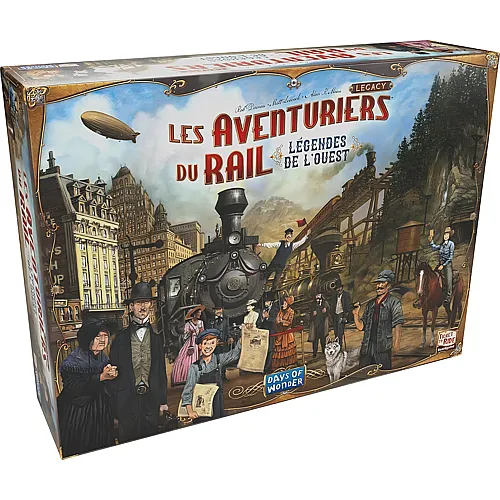 Days of Wonder Ttr Les Aventuriers DU Rail Legacy Les Legendes DE L'ouest (