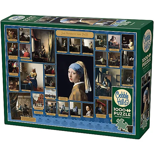 Cobble Hill Puzzle Jan Vermeer van Delft Vermeer - 1000 Teile