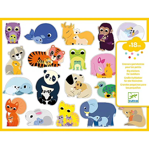 100 Stickers Relief - Mutter Kind