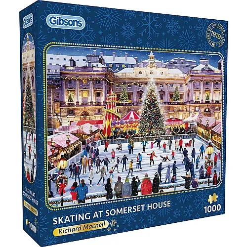 Gibsons Puzzle Richard Macneil Schlittschuhlaufen im Somerset House (1000Teile)