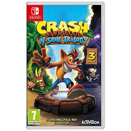 Activision Switch Crash Bandicoot N. Sane Trilogy