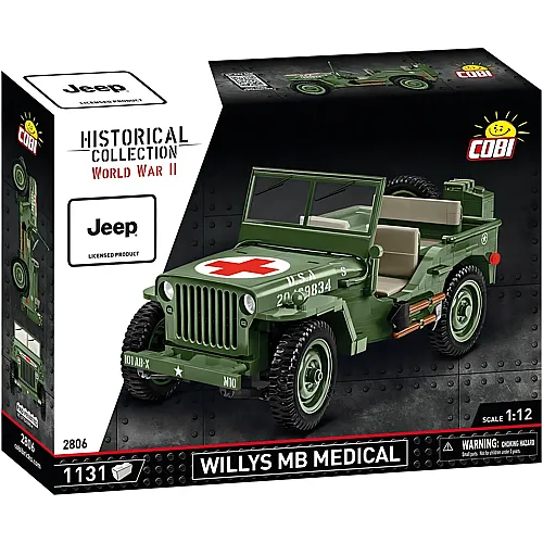 COBI Historical Collection Willys MB Medical 2806