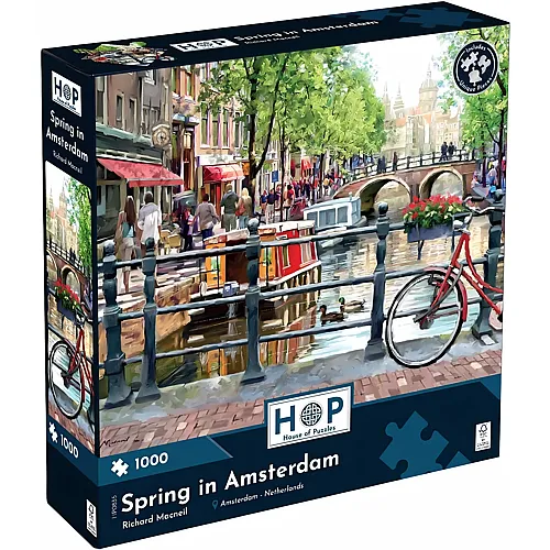 HOP - House of Puzzles Spring in Amsterdam (1000Teile)