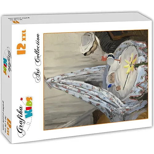 Grafika Puzzle XXL Pieces - Claude Monet - The Cradle - Camille with the Artist's Son Jean, 1867 (12Teile)