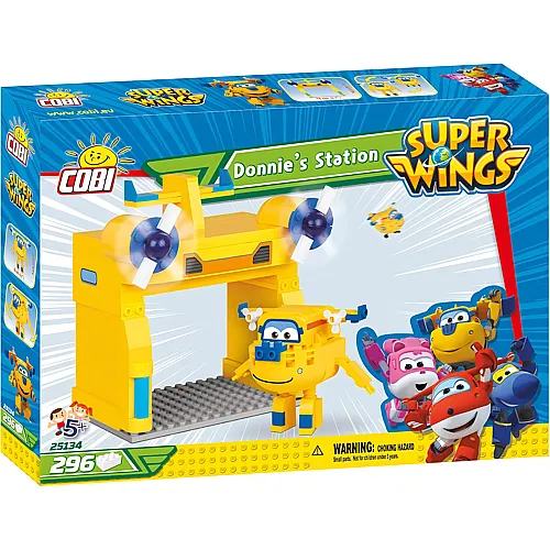 COBI Super Wings Donnie's Station 25134