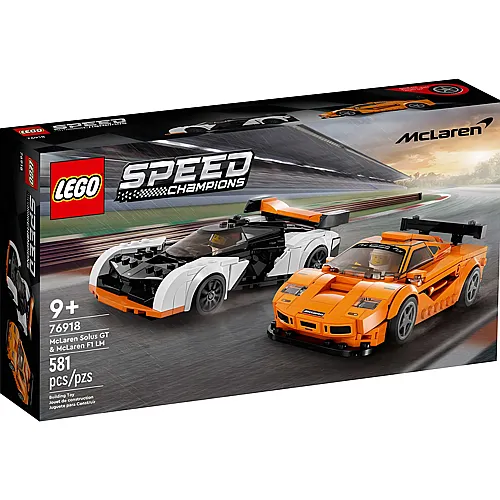 LEGO Speed Champions McLaren Solus GT & McLaren F1 LM (76918)