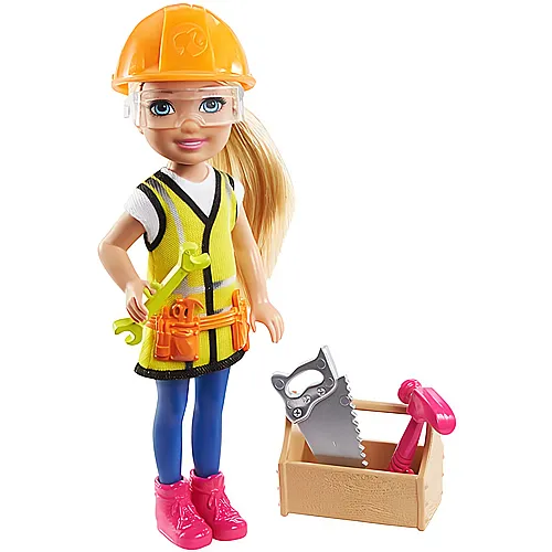 Barbie Karrieren Chelsea Handwerkerin Puppe