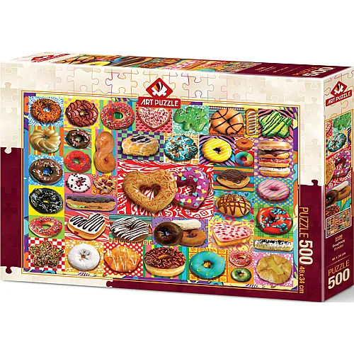 Doughnuts - 500 Teile