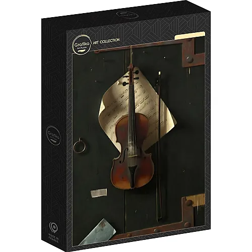 Grafika Puzzle Art Collection William Michael Harnett: The Old Violin, 1886 - 1000 Teile