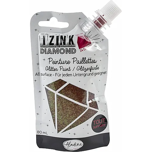 Aladine Izink Diamond 24 Carats Rot - 80 ml