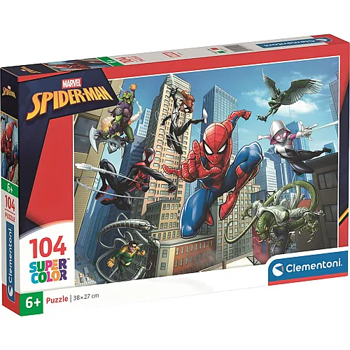 Clementoni Puzzle 104 Teile Spider-Man