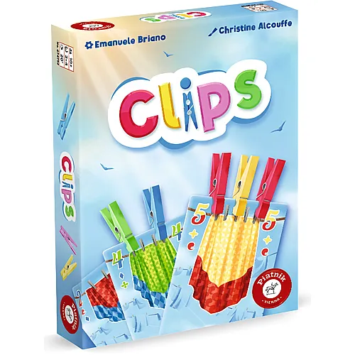 Piatnik Spiele Clips - Das kooperative Deduktionsspiel (DE/FR/EN)