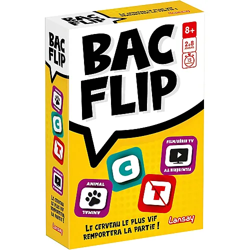 Lansay Bac Flip - Fran�ais