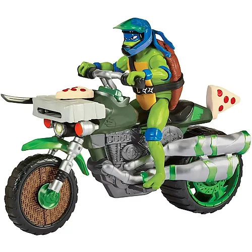 Ninja Kick Cycle Motorrad mit Leonardo