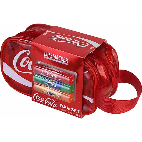 Lip Smacker Coca Cola Cola Lippenpflege Set mit Handytasche