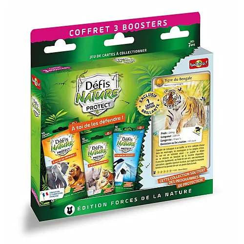 Bioviva D�fis Nature Defis Nature Protect Coffret Tigre (3xboosters + 1 Carte Tot
