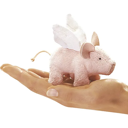 Folkmanis Fingerpuppe Schwein mit Fl�geln - 10 cm