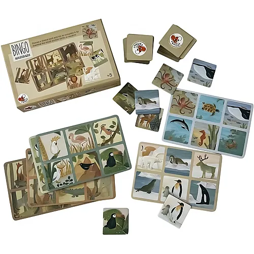 Egmont Bingo Spiel Tiere