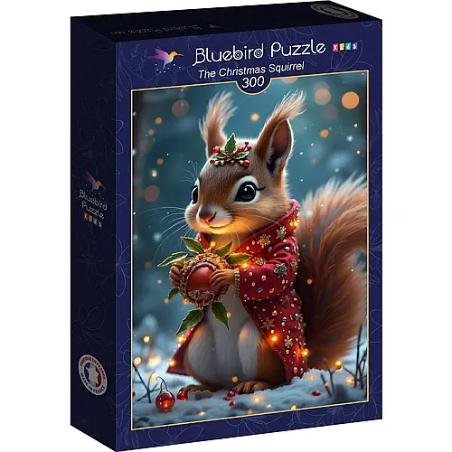 Bluebird Puzzle Das Weihnachtseichh�rnchen - 300 Teile