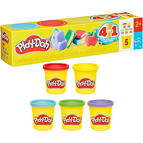 Play-Doh 5er Promo Pack (5x85g)