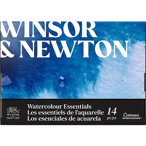 Winsor & Newton W&n Cotman Les Essentiels DE L'aquarelle 14pcs