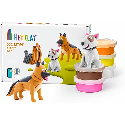 Hey Clay Die Hundegeschichte: Sch�ferhund, Bullterrier, Yorkie