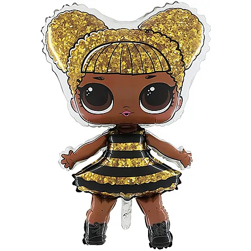 Folienballon Queen Bee Metallic - 93 cm