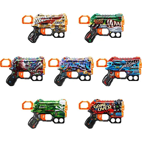 X-Shot Skins Menace Sortiment (8Darts)