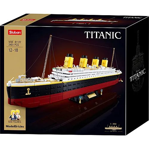 Sluban Titanic Extra Large - 2401 Teile