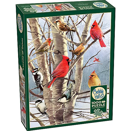 Cobble Hill Puzzle Winterv�gel - 1000 Teile