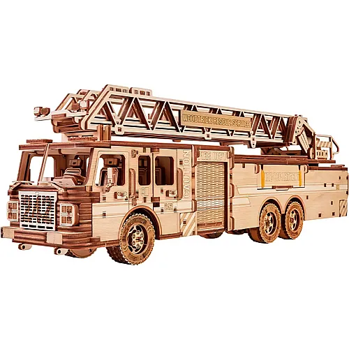 WoodTrick Bausatz Feuerwehrauto