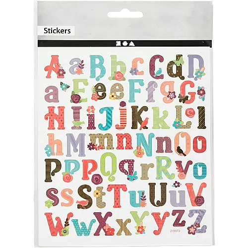 Creativ Company Sticker Alphabet