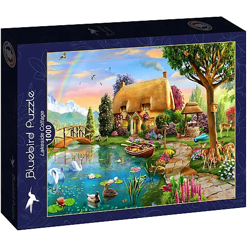 Bluebird Puzzle Adrian Chesterman Lakeside Cottage (1000Teile)