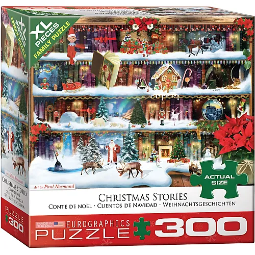 Eurographics Puzzle Weihnachtsgeschichten - 300 Teile