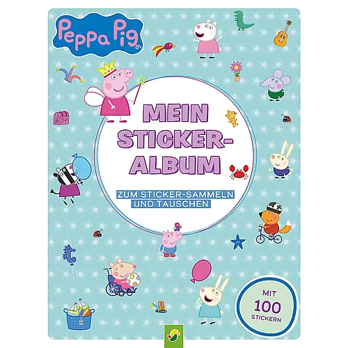 Peppa Pig - Mein Stickeralbum mit 100 Stickern