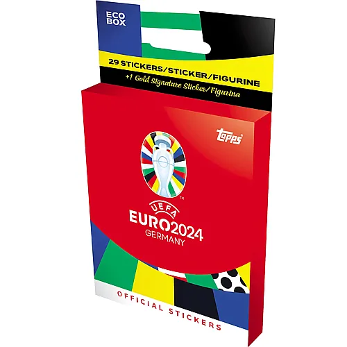 Topps Euro 2024 Sticker Eco Box
