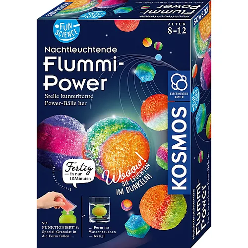 Nachtleuchtende Flummi-Power