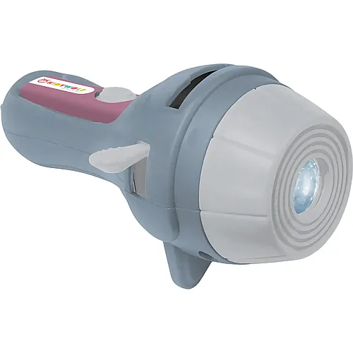 Projektor Taschenlampe inkl. 3 Bildscheiben Grau