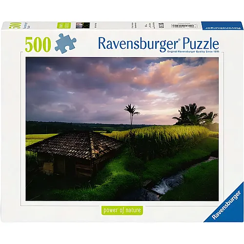 Ravensburger Puzzle Reisfelder im Norden von Bali (500Teile)