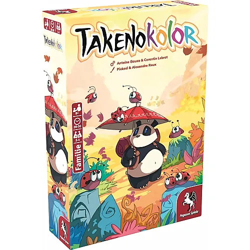 Pegasus Spiele Takenokolor - Deutsch