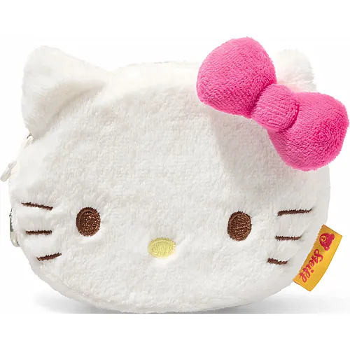 Steiff Hello Kitty Geldbeutel weiss 10cm